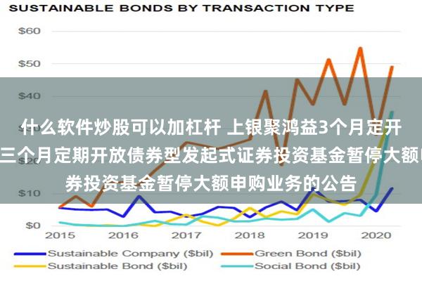 什么软件炒股可以加杠杆 上银聚鸿益3个月定开债: 上银聚鸿益三个月定期开放债券型发起式证券投资基金暂停大额申购业务的公告